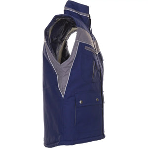 Planam Plaline Winterweste marine/zink XS marine/zink - Produktbild ohne Model