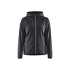 BLAKLADER 59412536 Women's knitted jacket with softshell and hood Knitted Work Jacket WOMEN - Stretch
