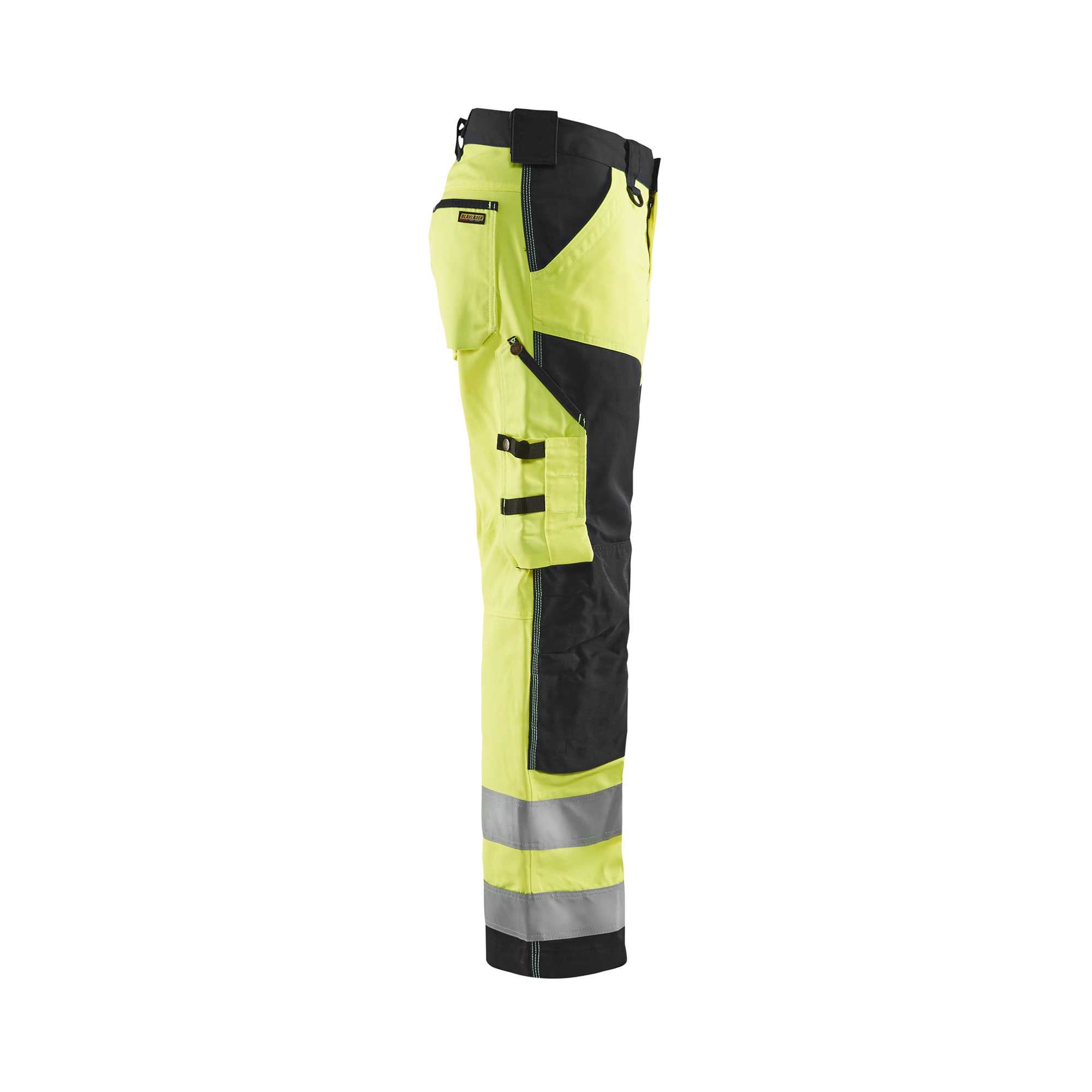 BLAKLADER 15661811 | Hi Vis trousers Hi Vis Reflective Work Trousers Men - Class 2 Certified