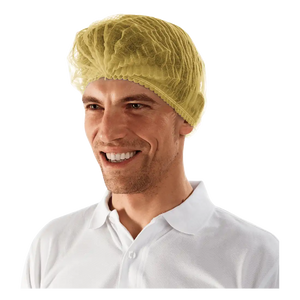 STRETCH CAP - Polypropylene - Pleated Unisex Model - Pack of 1000 Pieces