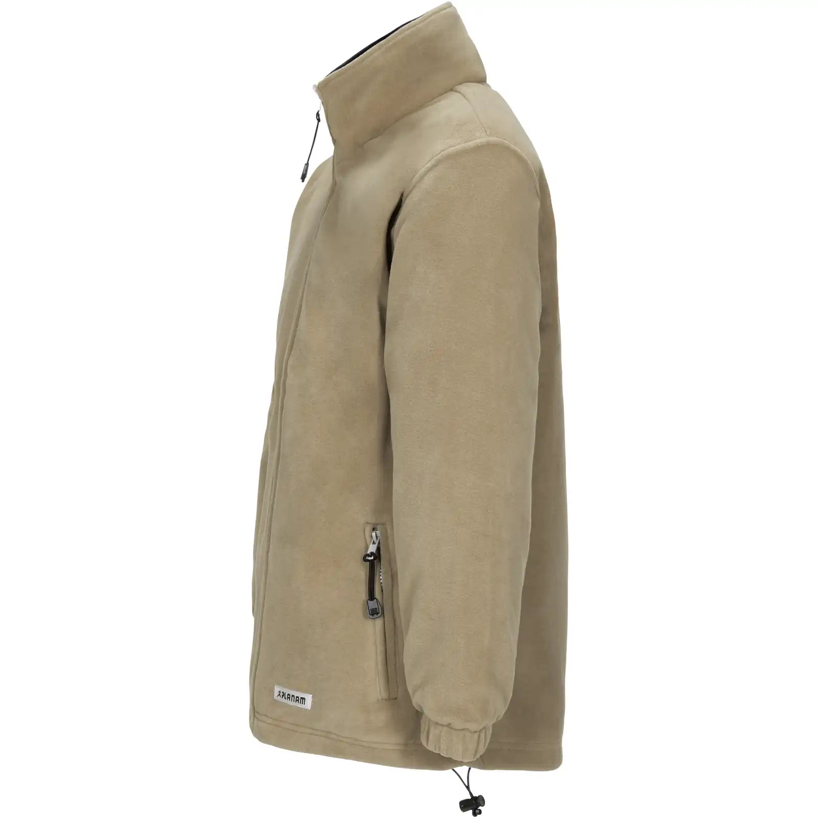 Planam Outdoor Stream Fleecejacke camel/marine L camel/marine - Produktbild ohne Model