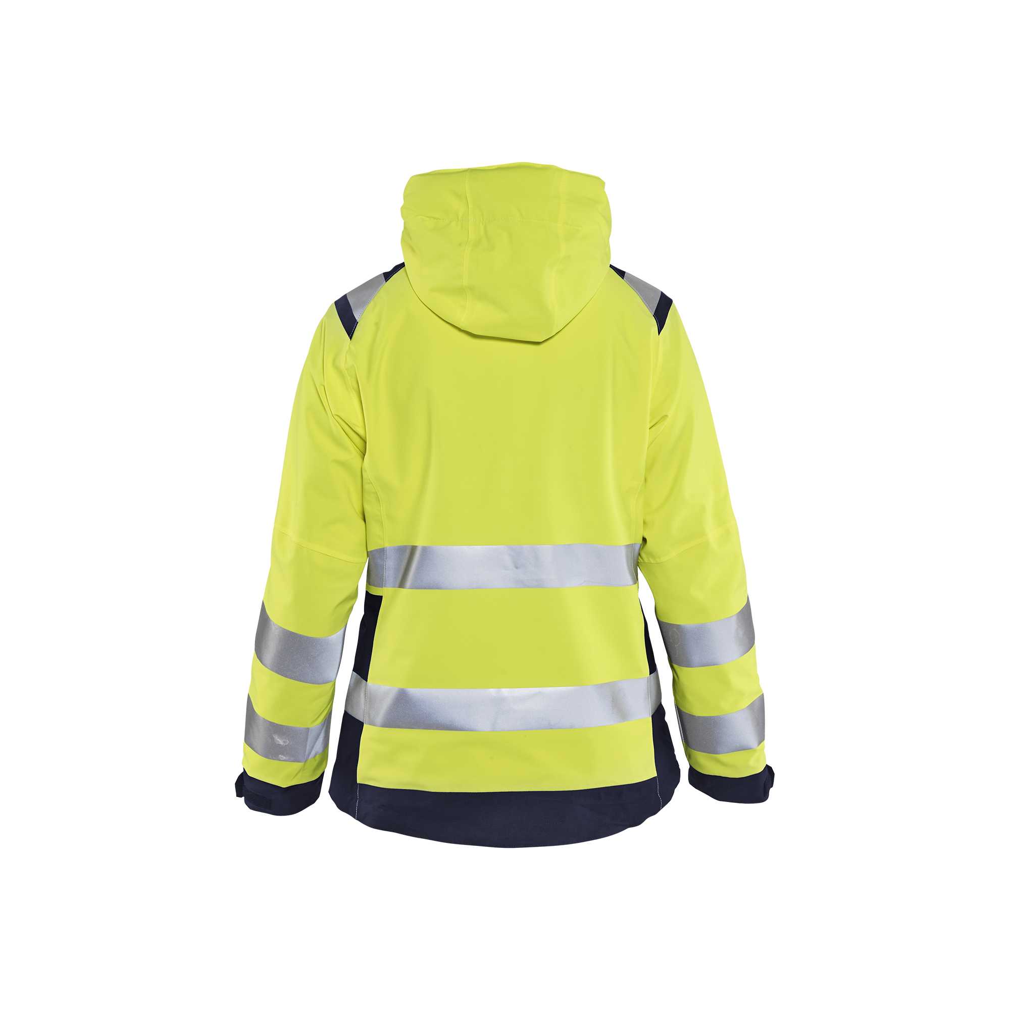 BLAKLADER 49041987 Women's Hi Vis Shell Jacket Hi Vis Reflective Shell Work Jacket WOMEN - Waterproof