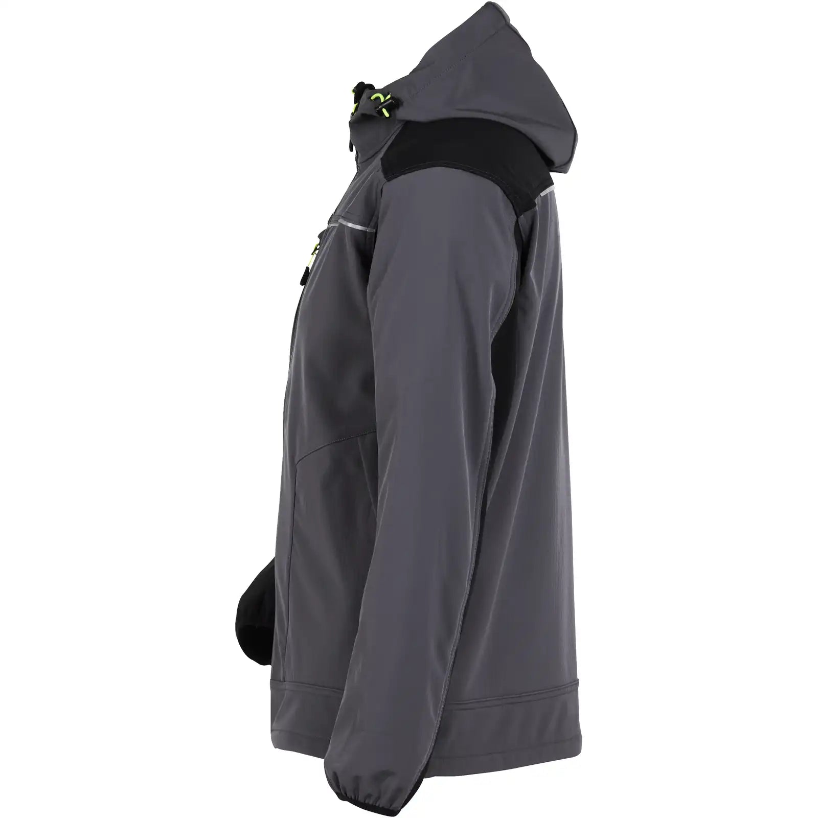 Planam rECOline Softshelljacke schiefer/schwarz XS schiefer/schwarz - Produktbild ohne Model