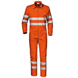 SIR SAFETY MISTRAL Tuta da Lavoro Alta Visibilità Riflettente Uomo - Misto Cotone Traspirante