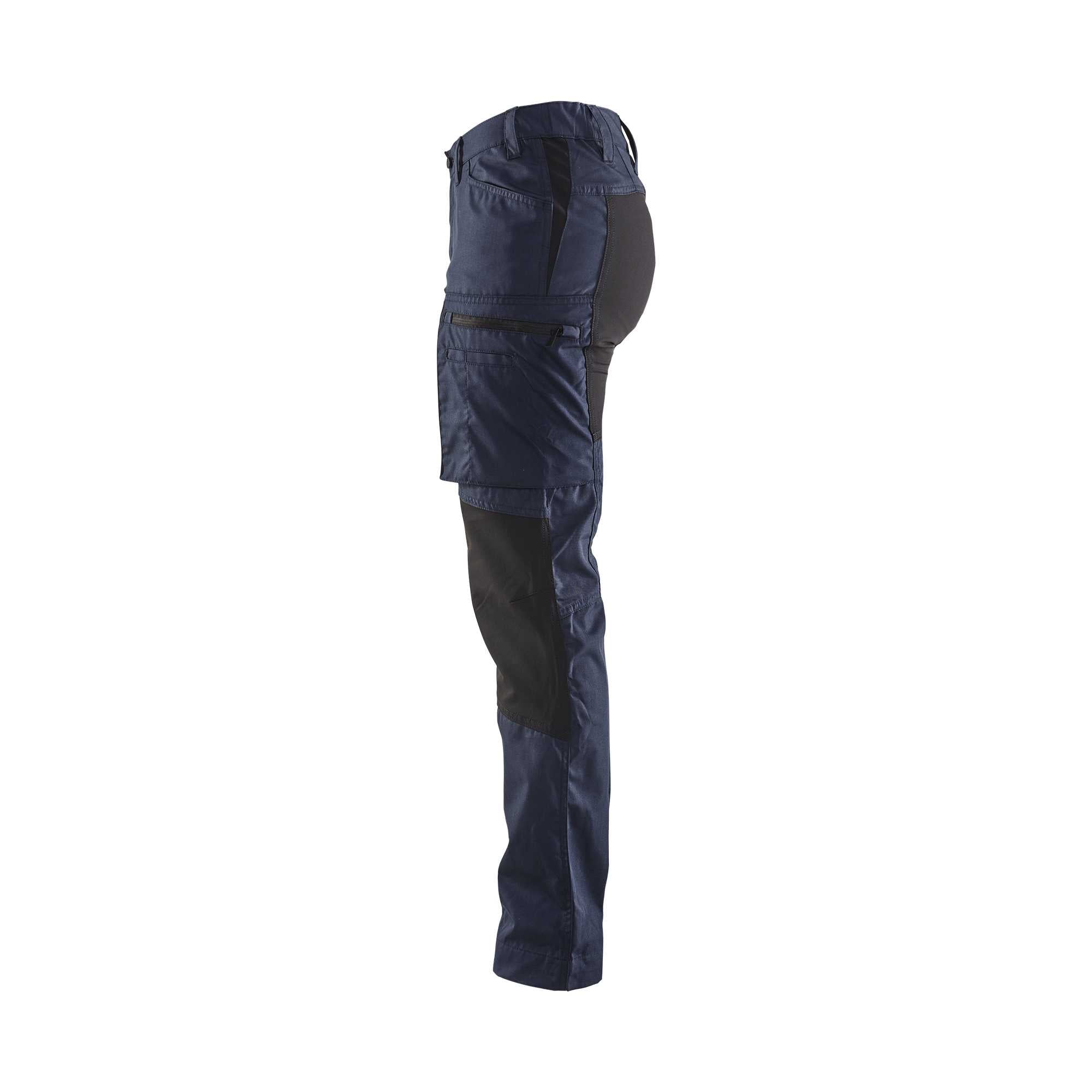BLAKLADER 71591845 | Dames Servicebroek Stretch Werkbroek Dames - stretchpanelen