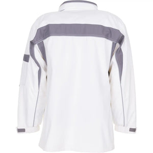 Planam Plaline Allwetterjacke reinweiß/zink XS reinweiß/zink - Produktbild ohne Model