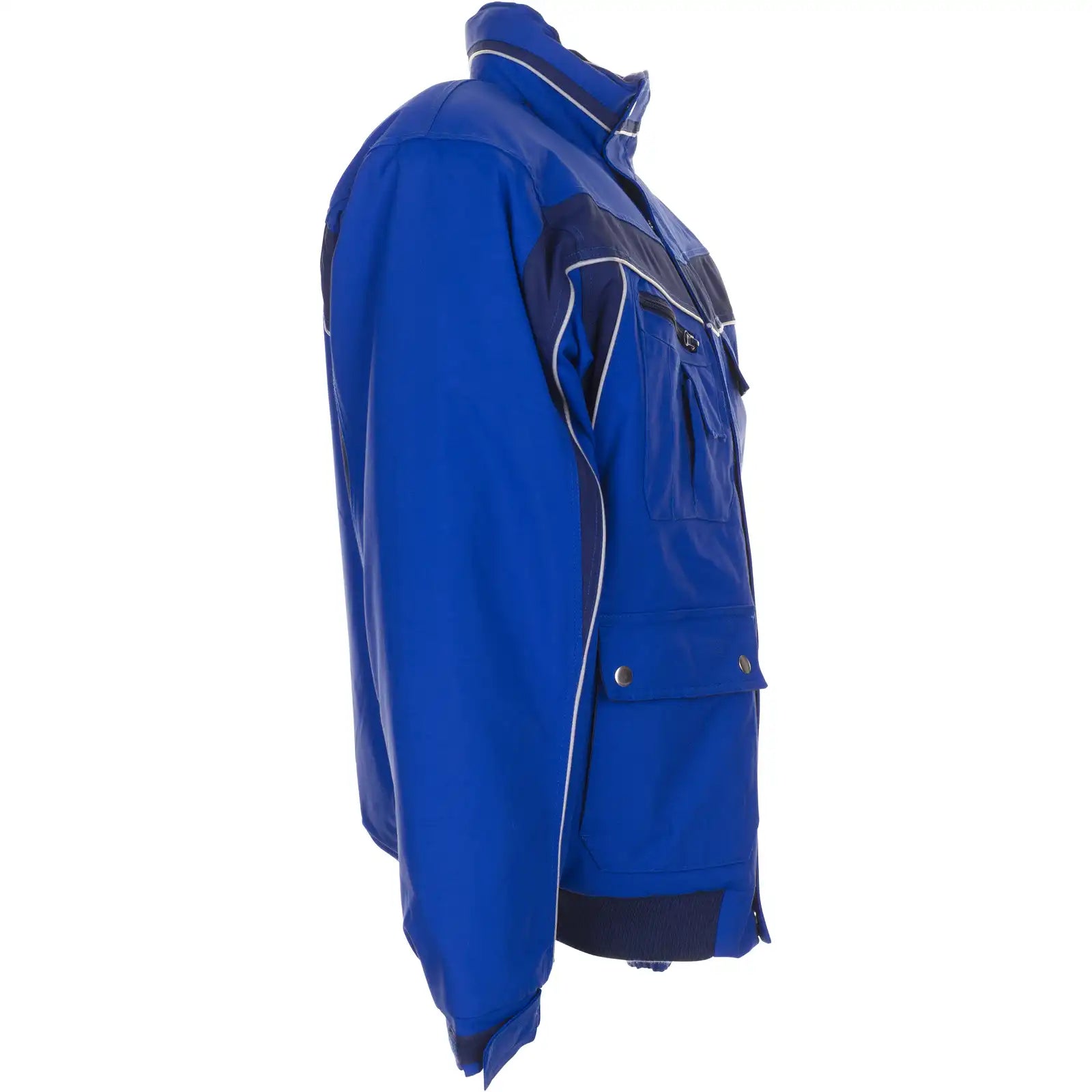Planam Plaline Winterblouson kornblumenblau/marine XS kornblumenblau/marine - Produktbild ohne Model