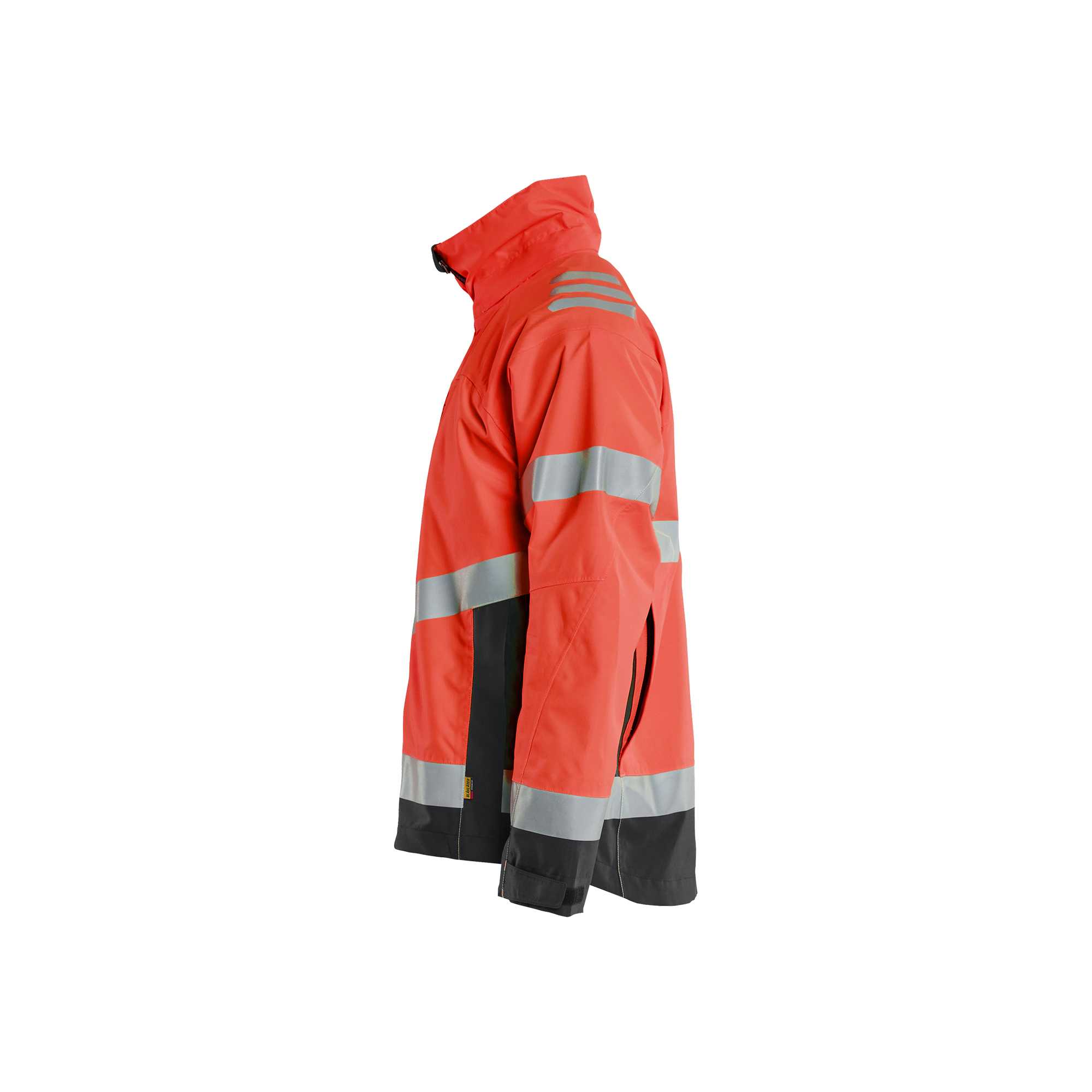 BLAKLADER 47601977 Hi vis Shell Jacket Hi Vis Reflective Shell Work Jacket MEN - Waterproof