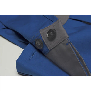 Planam Major Protect Latzhose kornblumenblau/grau 102 kornblumenblau/grau - Extra Detailbild