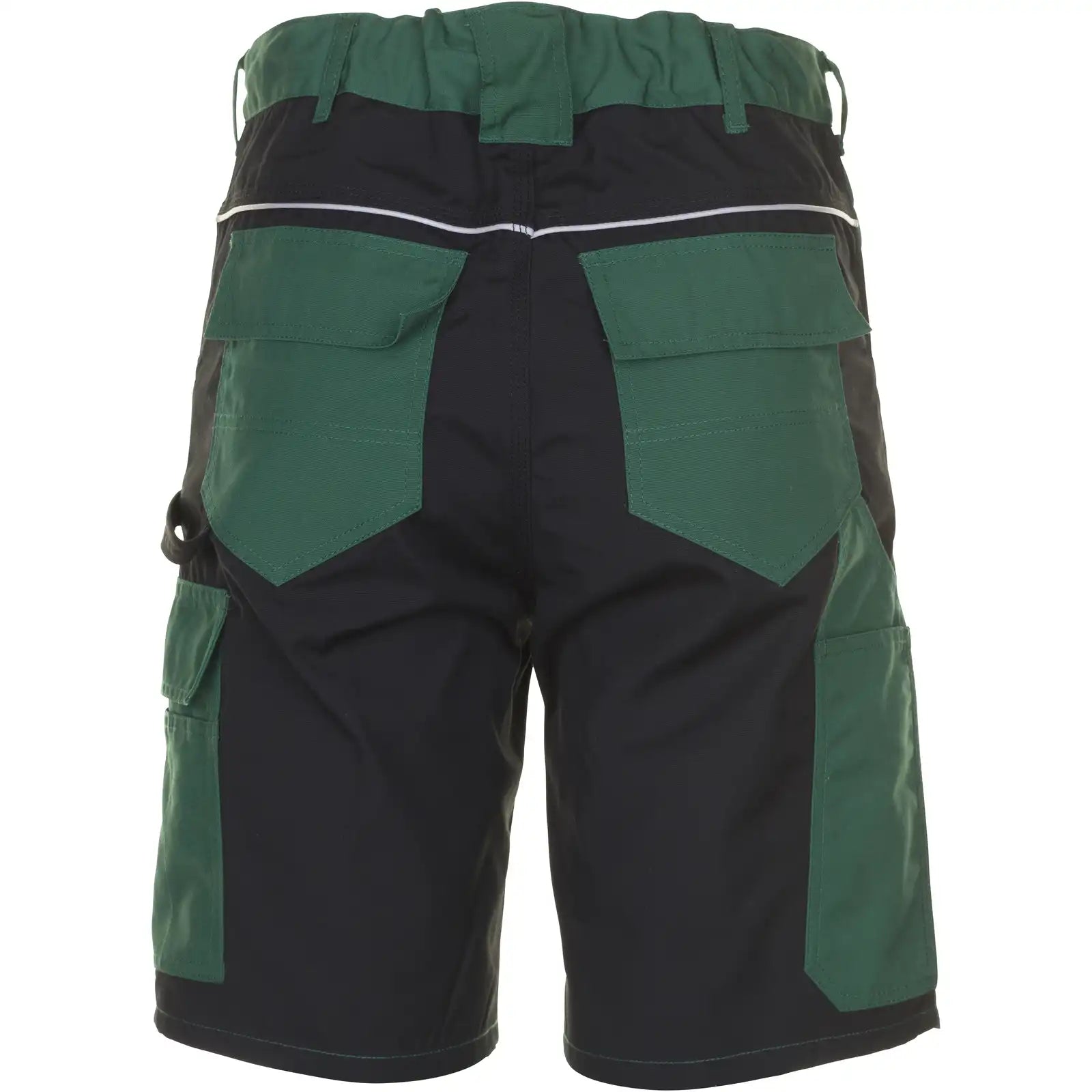 Planam Plaline Shorts grün/schwarz XS grün/schwarz - Produktbild ohne Model