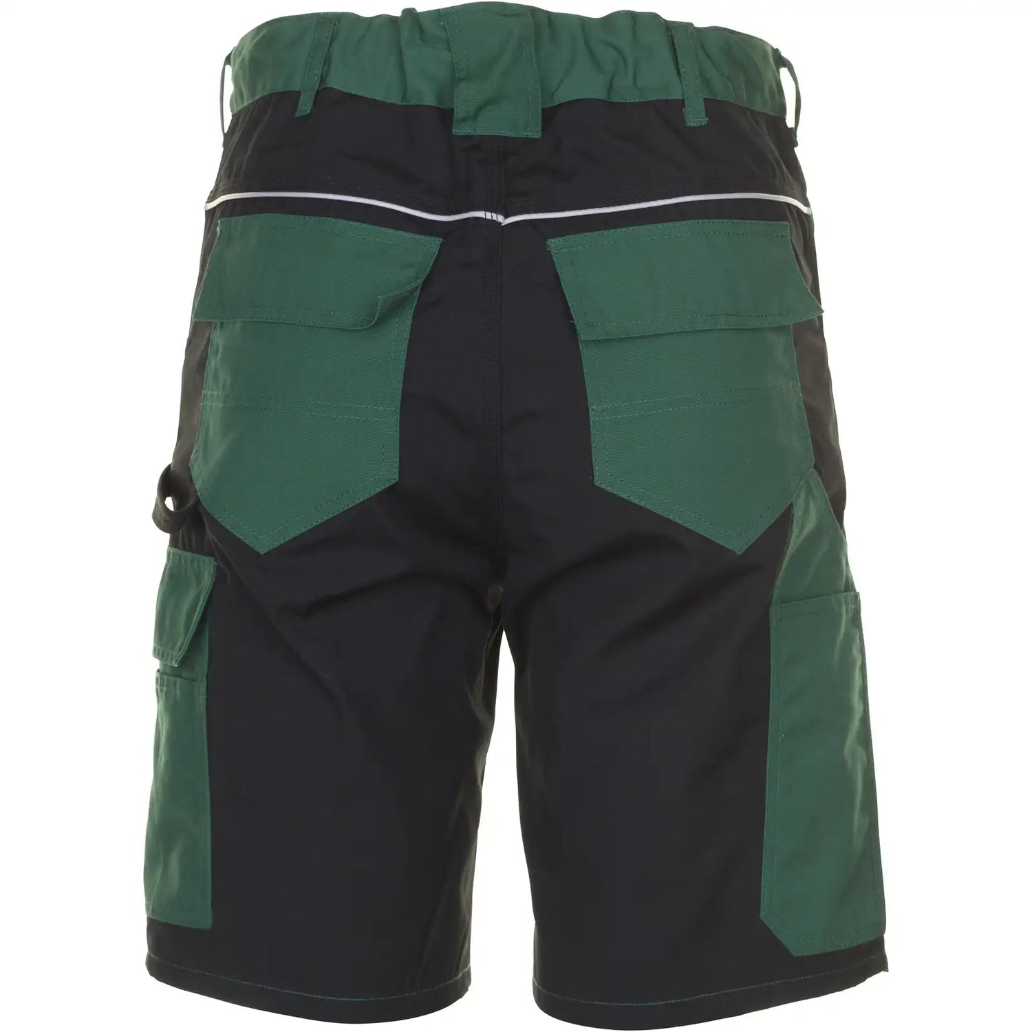 Planam Plaline Shorts grün/schwarz XS grün/schwarz - Produktbild ohne Model