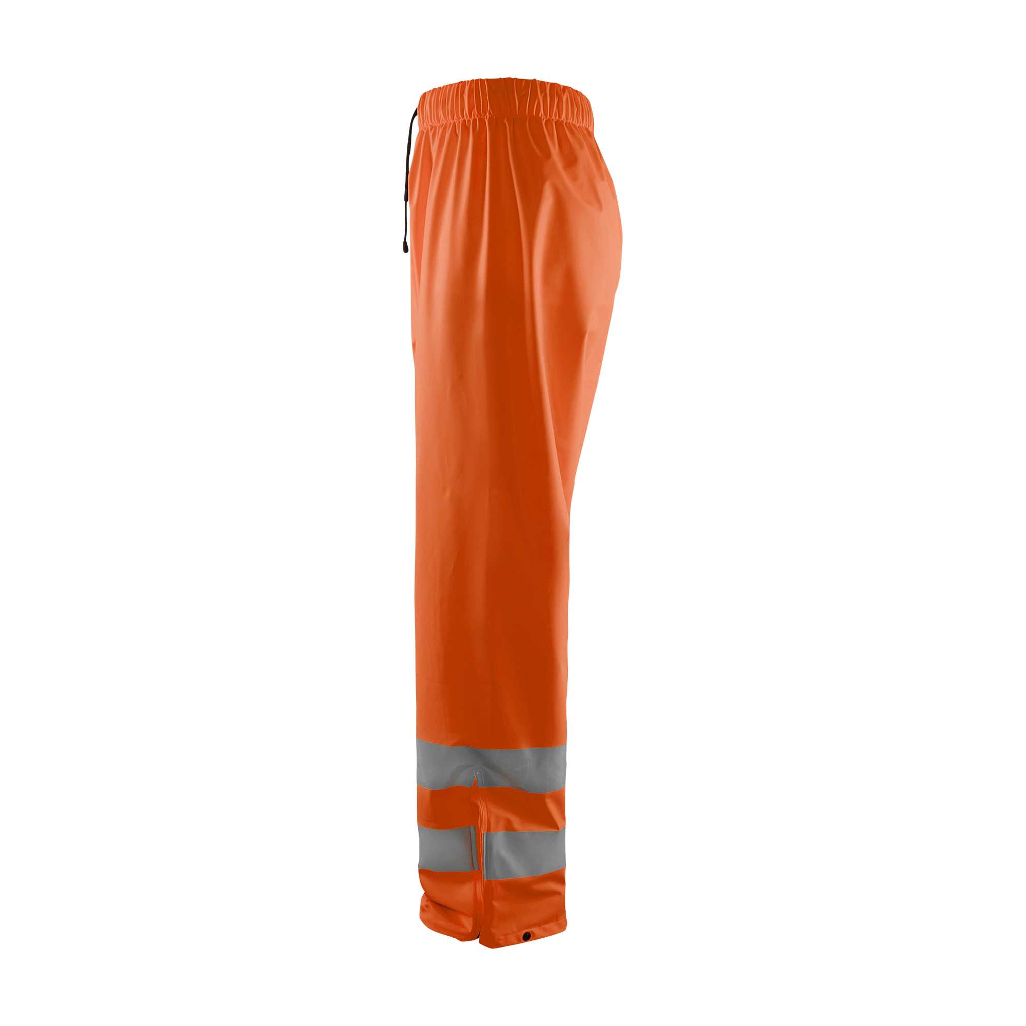 BLAKLADER 13842000 Rain Trousers Hi Vis LEVEL 1 Hi Vis Reflective Work Trousers Men - waterproof