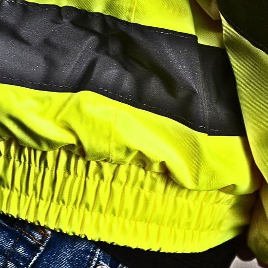 SUPER ESSENTIAL JACKET - Class 3 - Hi-Vis Reflective Bands - Quilted Padding - Image 11