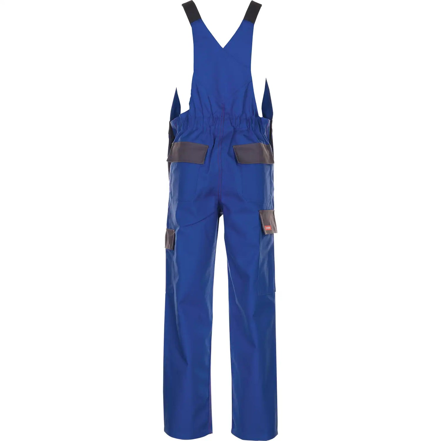Planam Major Protect Latzhose kornblumenblau/grau 102 kornblumenblau/grau - Produktbild ohne Model