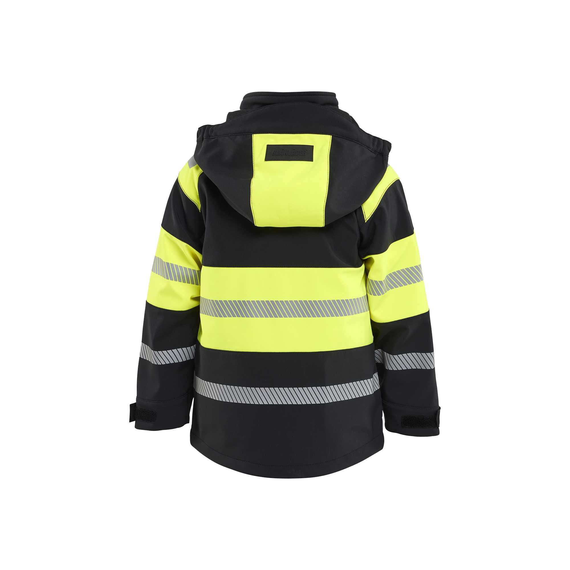 BLAKLADER 52112513 Kinder Softshelljacke Hi Vis Reflektierende Softshell Arbeitsjacke HERREN - Wasserdicht