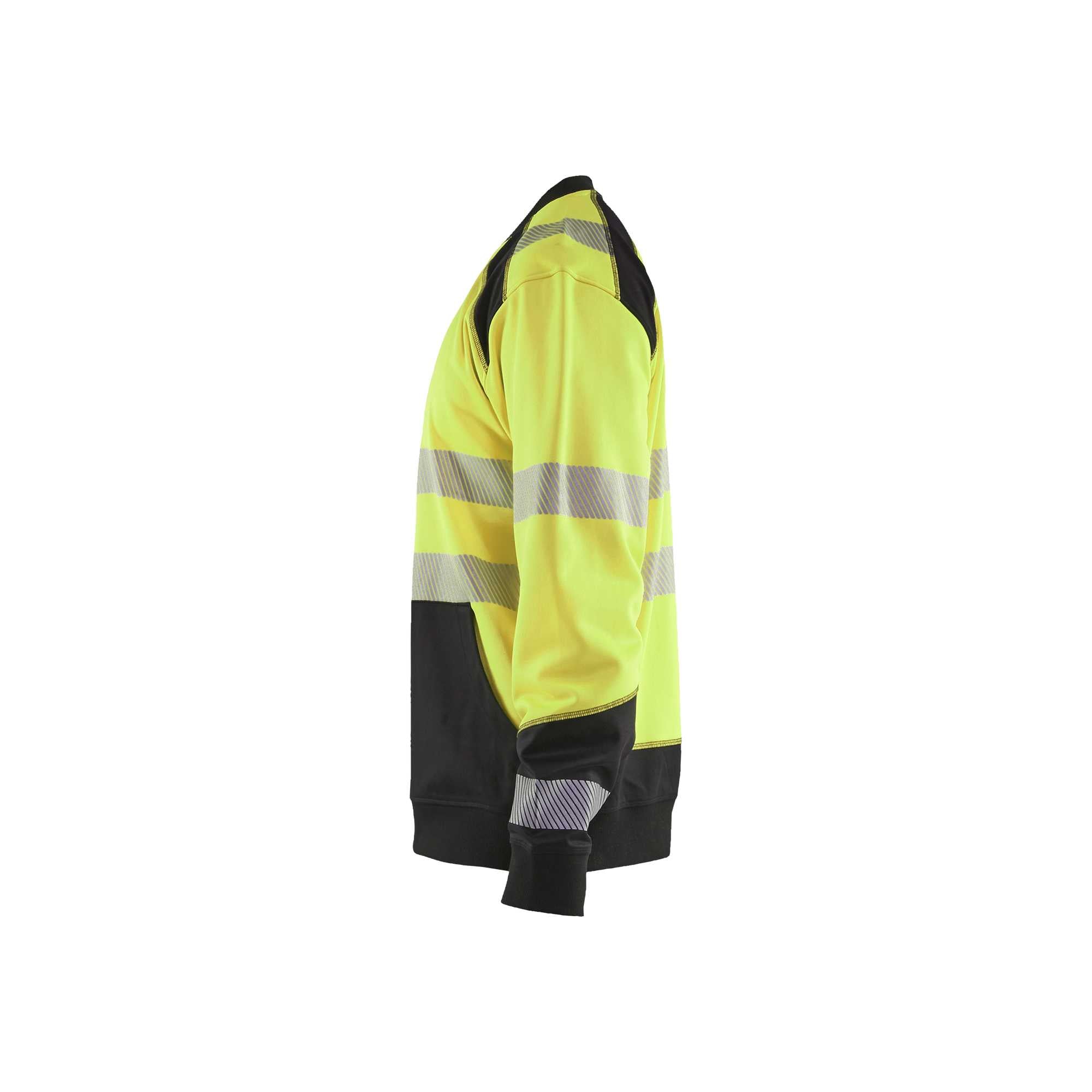 BLAKLADER 35412528 Hi Vis Reflective Sweatshirt MEN - Brushed Inside