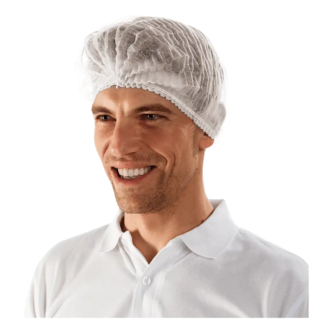 STRETCH CAP - Polipropilene - Modello Unisex Plissettato - Confezione da 1000 Pezzi