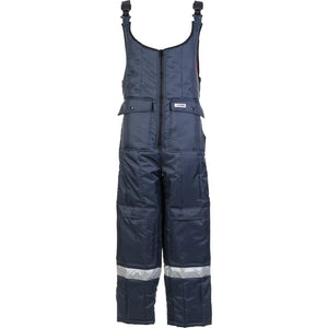 Planam Kühl-/Gefrierhaus Kühlhaus Latzhose marine, Innenfutter rot S marine, Innenfutter rot - Vorschaubild