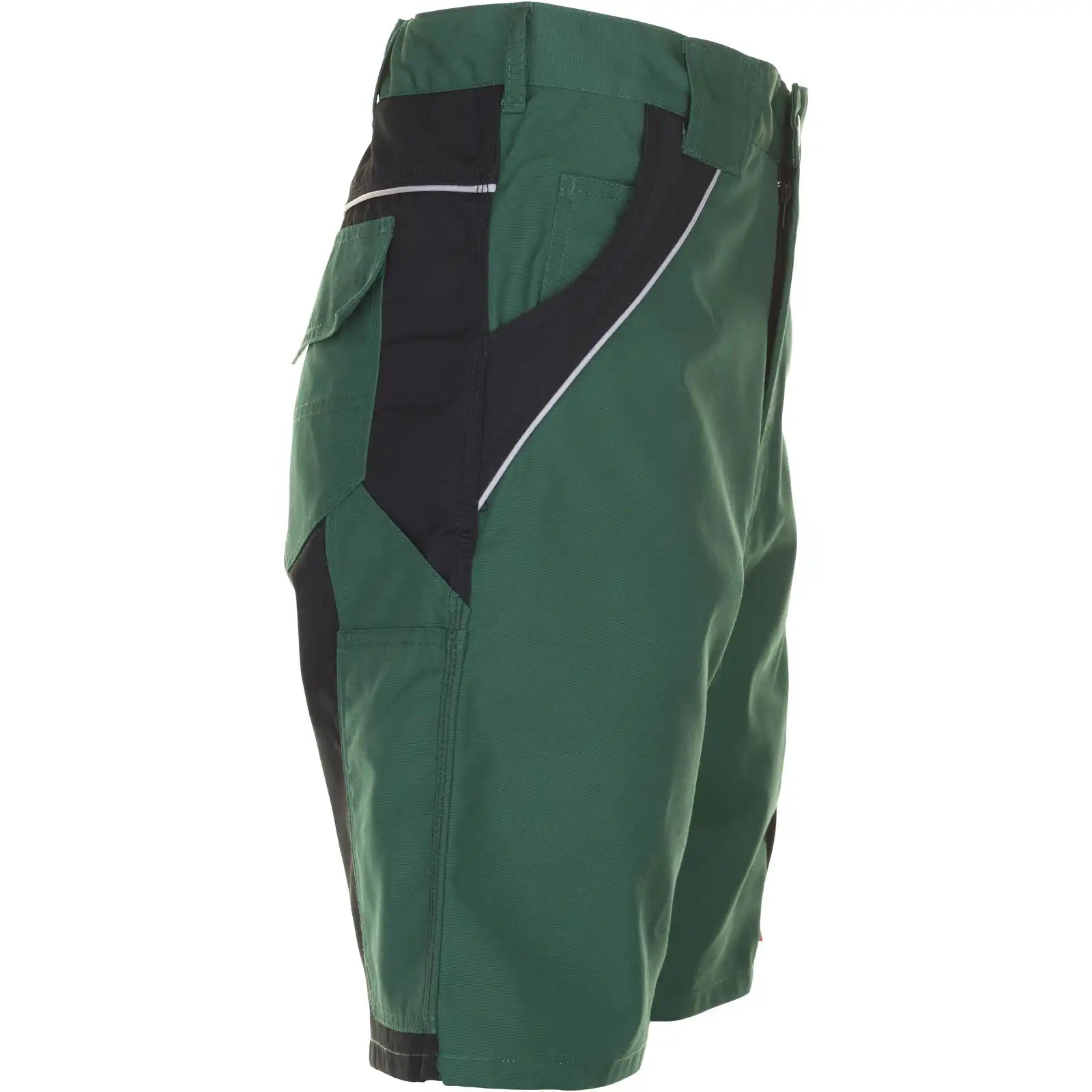 Planam Plaline Shorts grün/schwarz XS grün/schwarz - Produktbild ohne Model