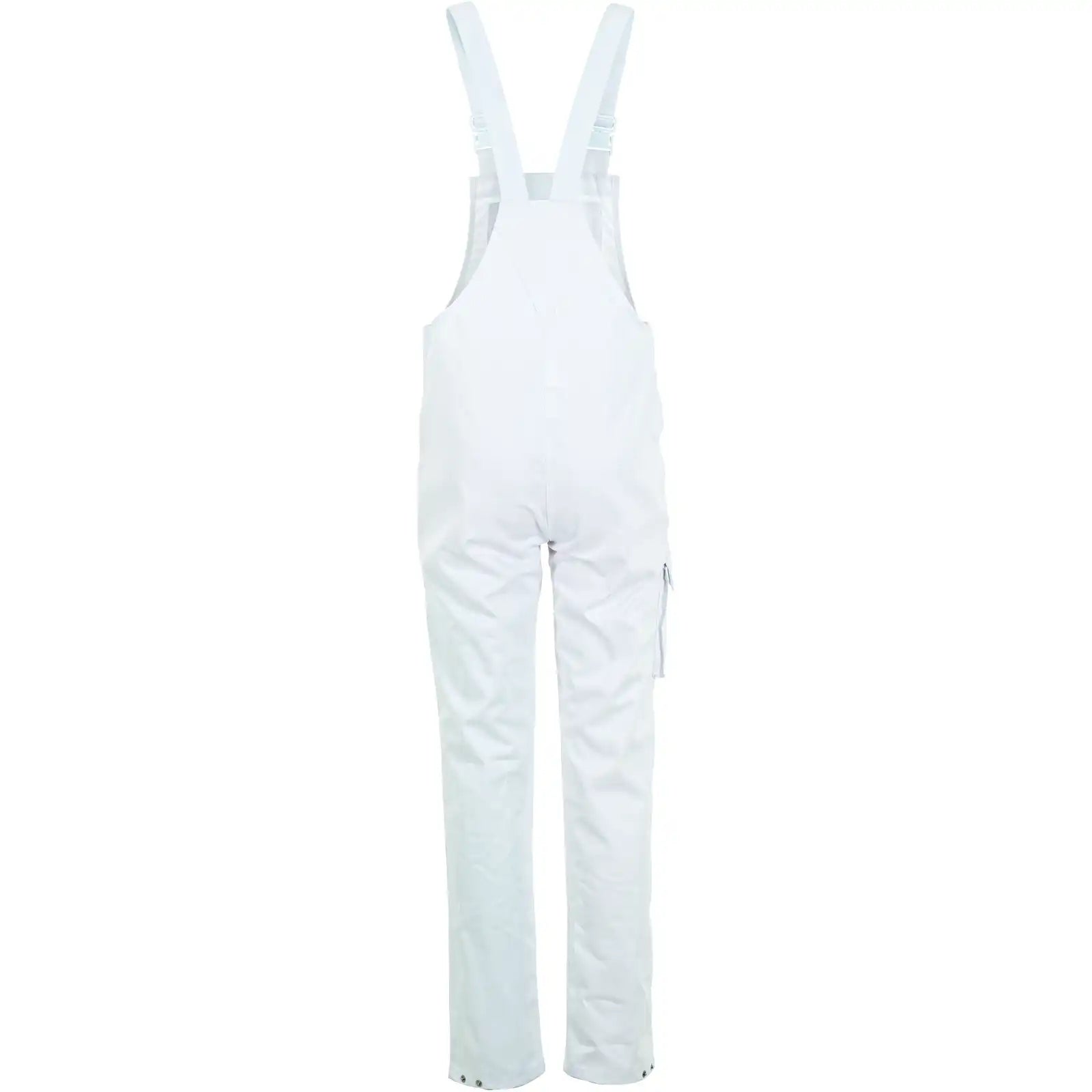 Planam Food Damen Latzhose reinweiß 36 reinweiß - Produktbild ohne Model