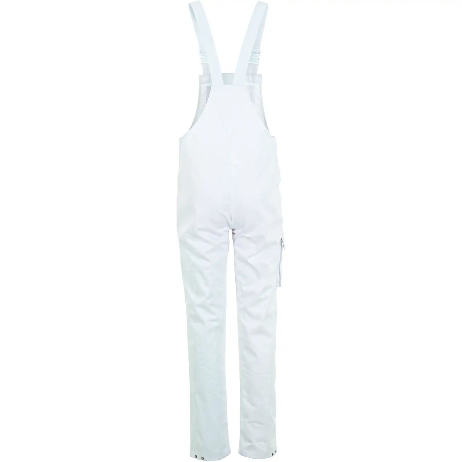 Planam Food Damen Latzhose reinweiß 36 reinweiß - Produktbild ohne Model