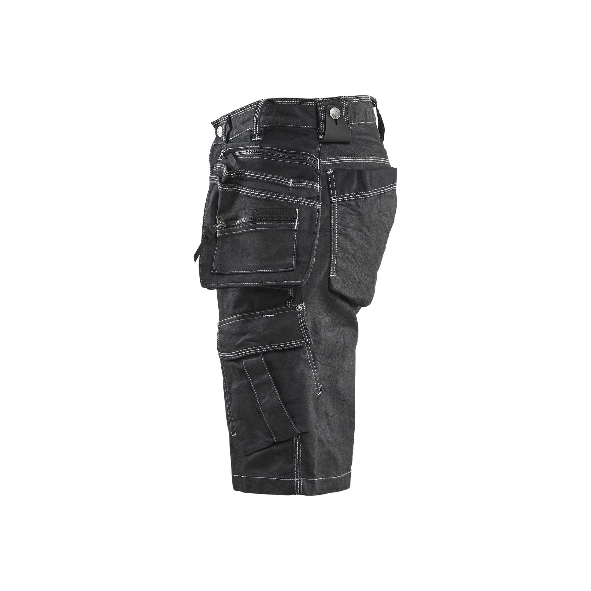 BLAKLADER 19921141 | Craftsman shorts stretch X1900 Work Shorts Men - Cordura Denim
