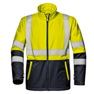 SIR SAFETY MICROLINES COMPLEX Giacca Softshell Alta Visibilità Uomo - Bande Riflettenti