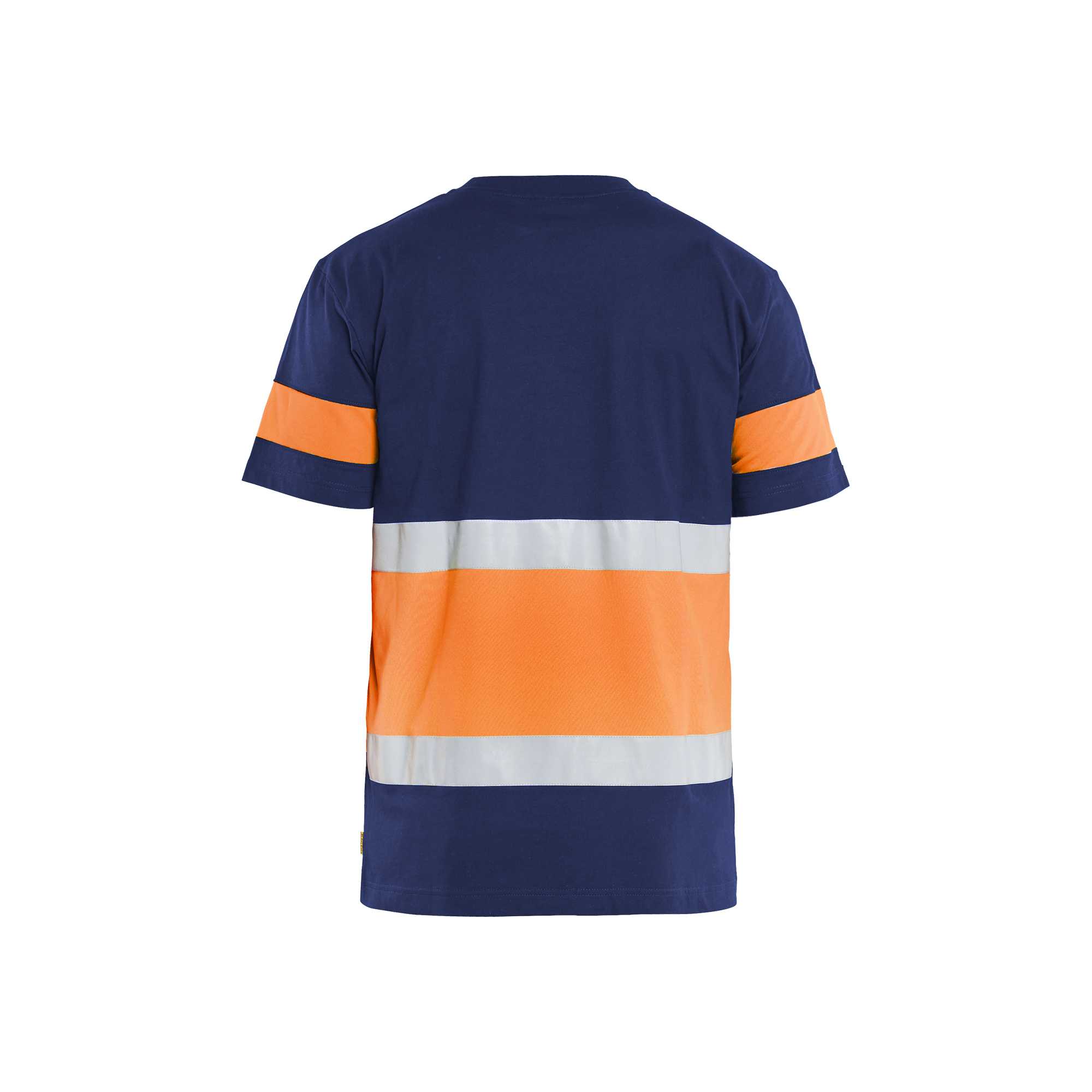 BLAKLADER 33871030 Hi Vis T shirt Hi Vis Reflective Short Sleeve Work T-Shirt MEN - 100% Cotton