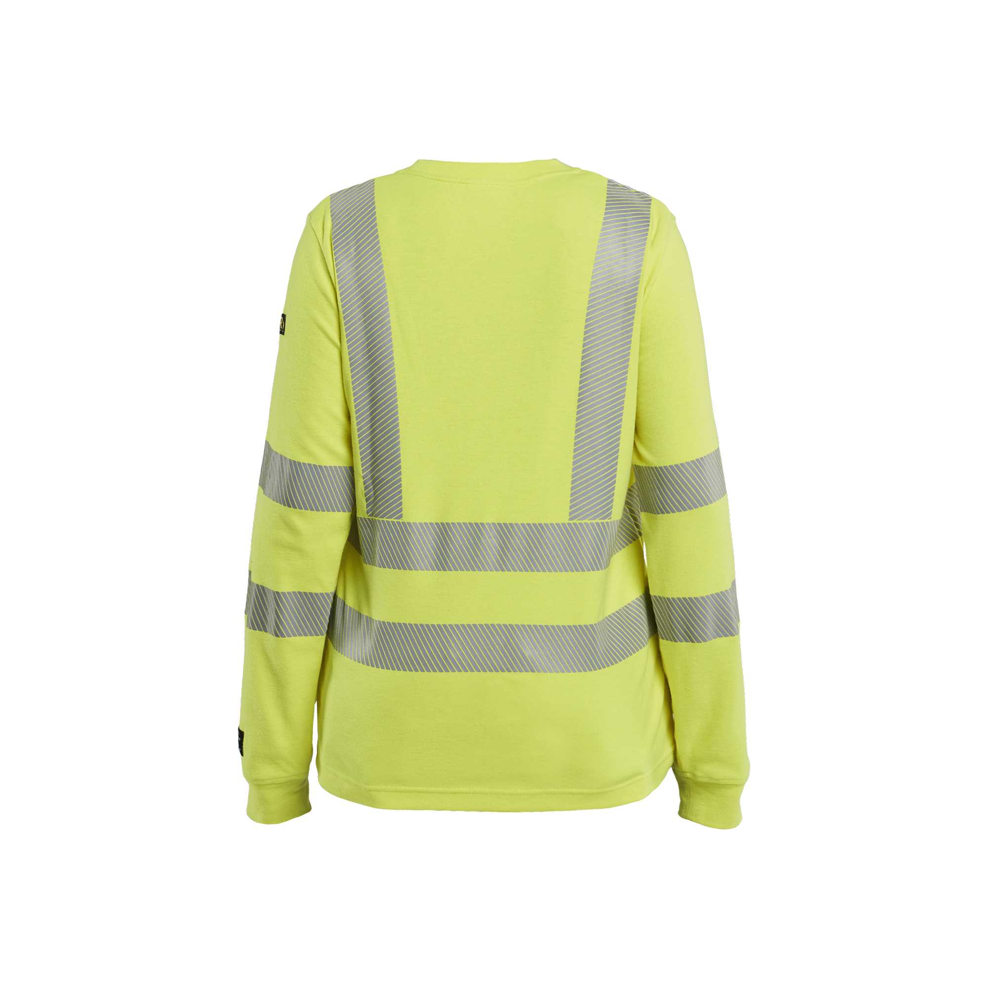 BLAKLADER 34691761 Women's Long Sleeved T Shirt Multinorm Hi Vis Reflective Long Sleeve Work T-Shirt WOMEN - Flame Retardant