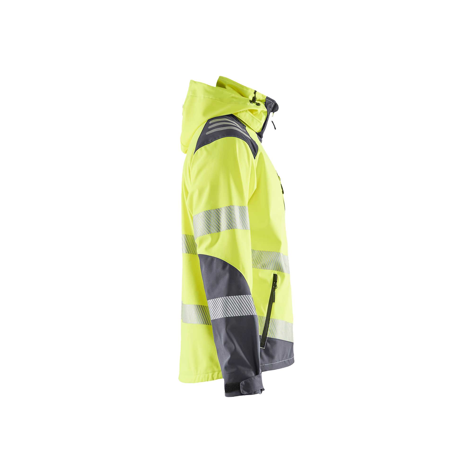 BLAKLADER 44912513 Hi Vis Softshell jacket Hi Vis Reflective Softshell Work Jacket MEN - Waterproof