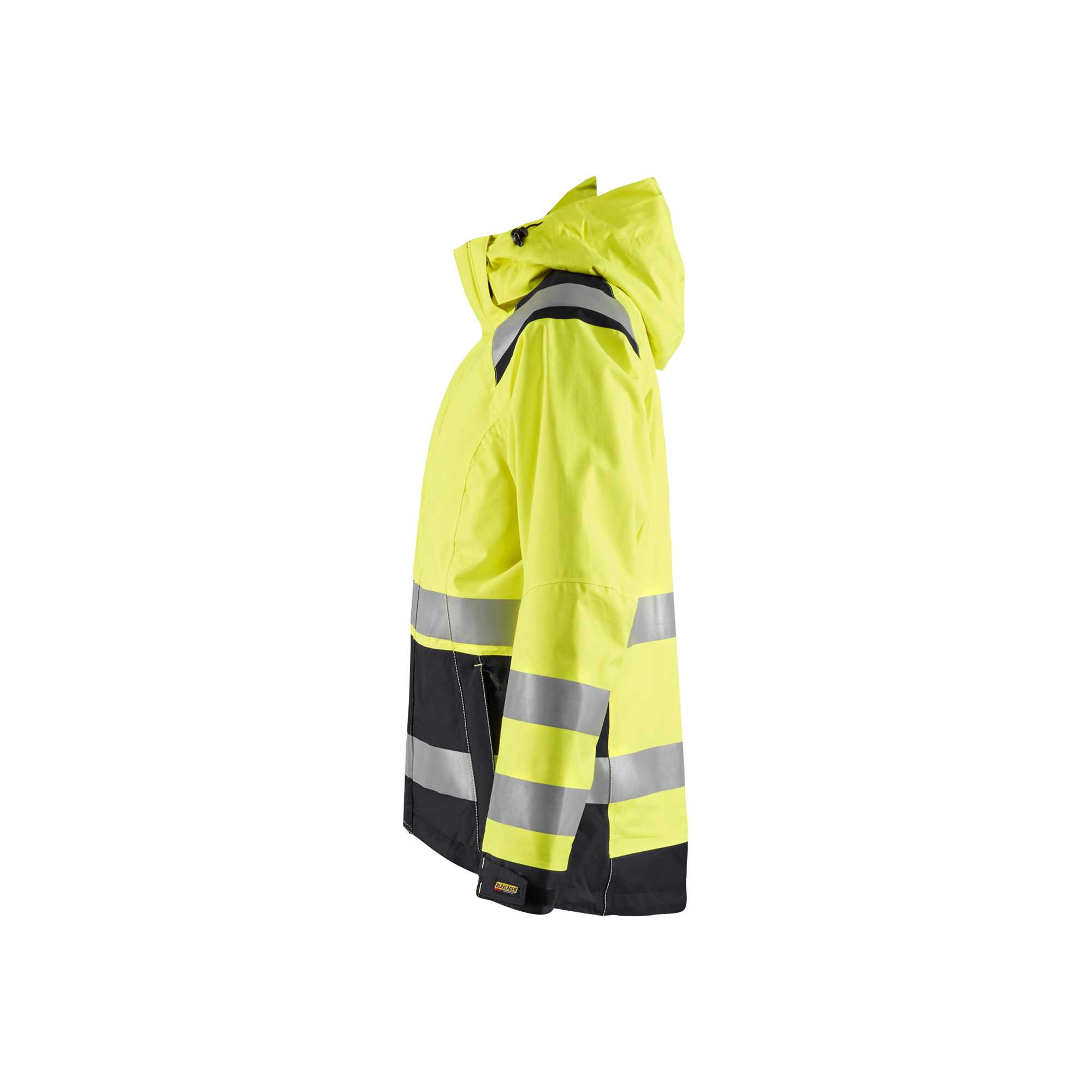 BLAKLADER 49041987 Women's Hi Vis Shell Jacket Hi Vis Reflective Shell Work Jacket WOMEN - Waterproof