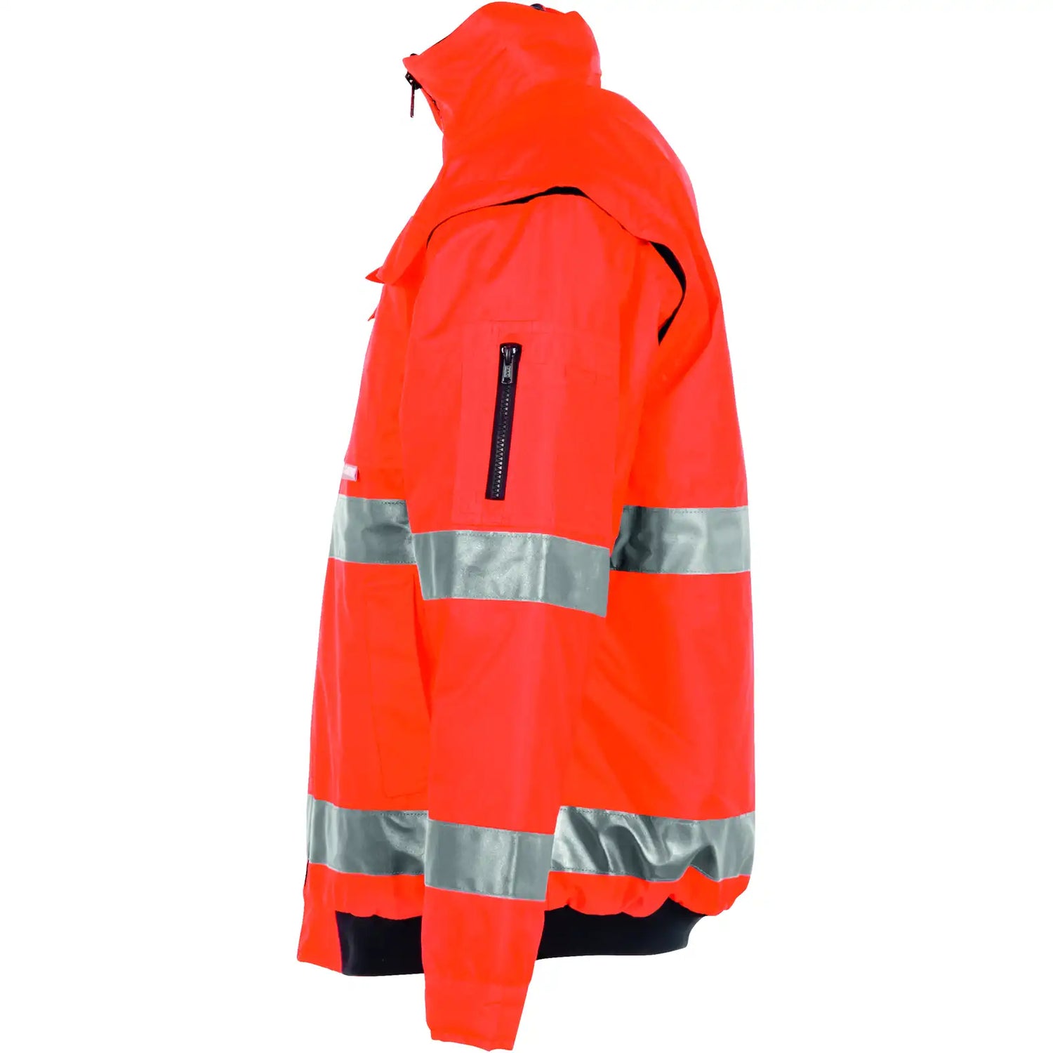 Planam Warnschutz Pilotenjacke uni orange S uni orange - Produktbild ohne Model