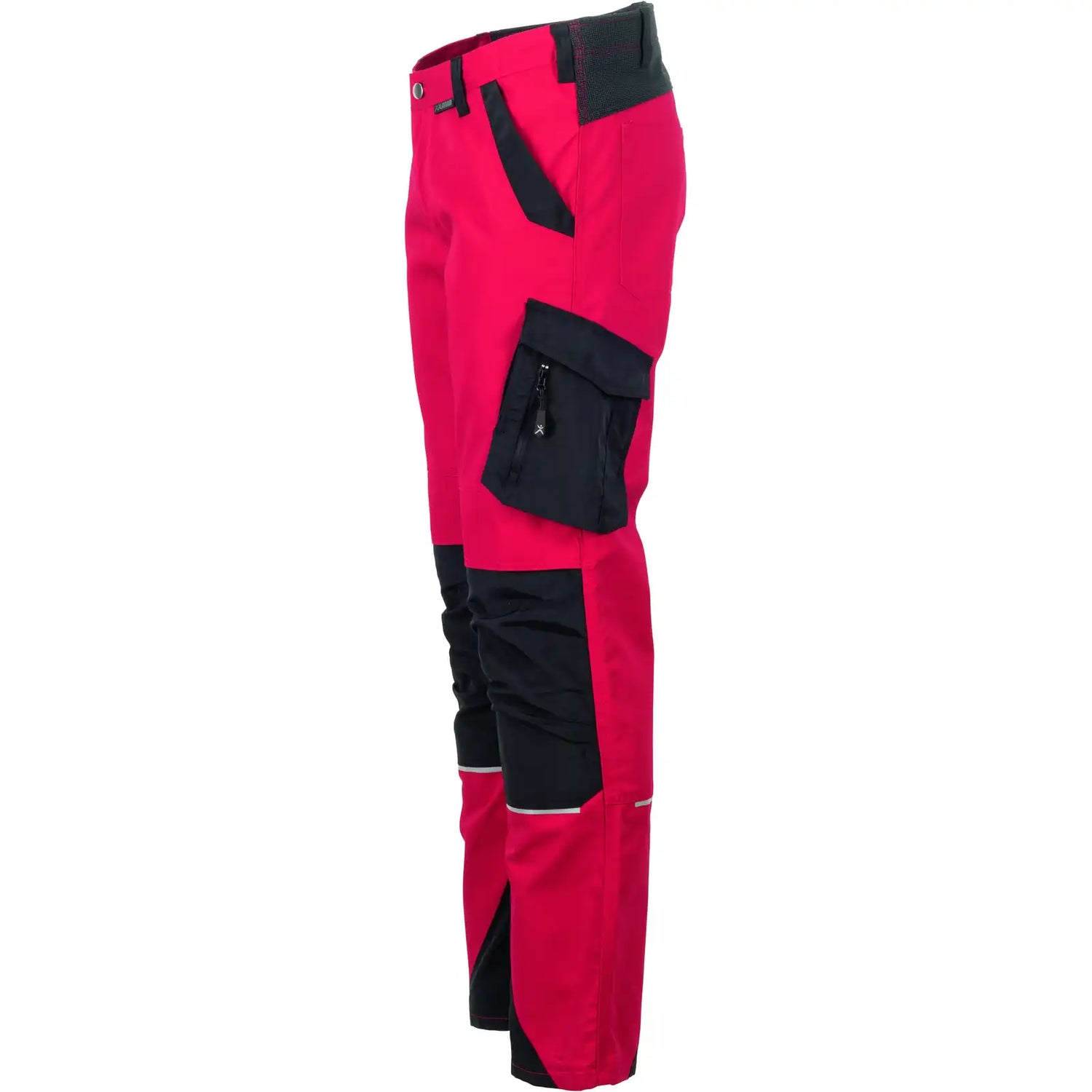 Planam Norit Herren Bundhose rot/schwarz 102 rot/schwarz - Produktbild ohne Model