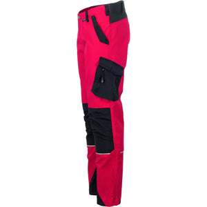 Planam Norit Herren Bundhose rot/schwarz 102 rot/schwarz - Produktbild ohne Model