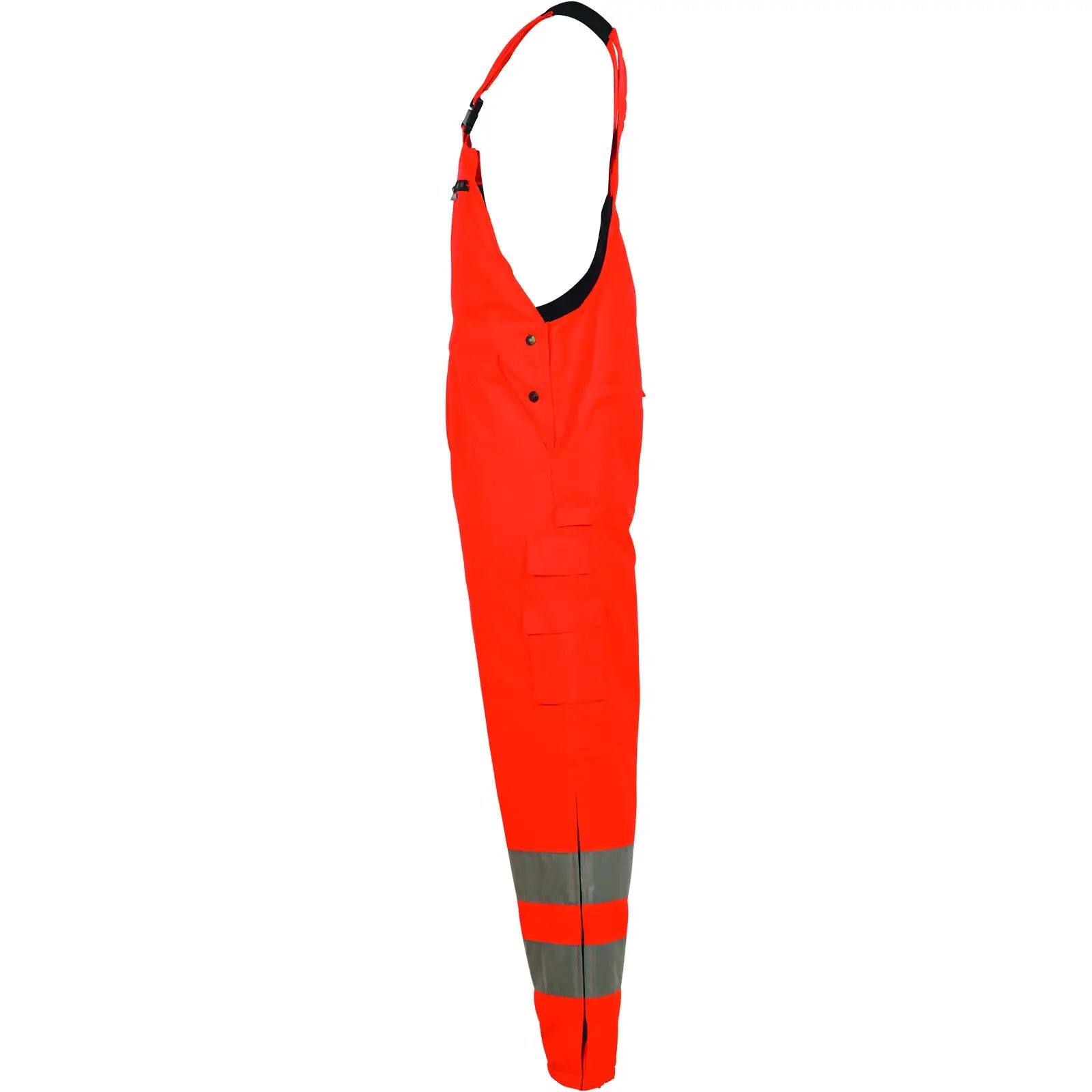 Planam Warnschutz Winterlatzhose uni orange S uni orange - Produktbild ohne Model