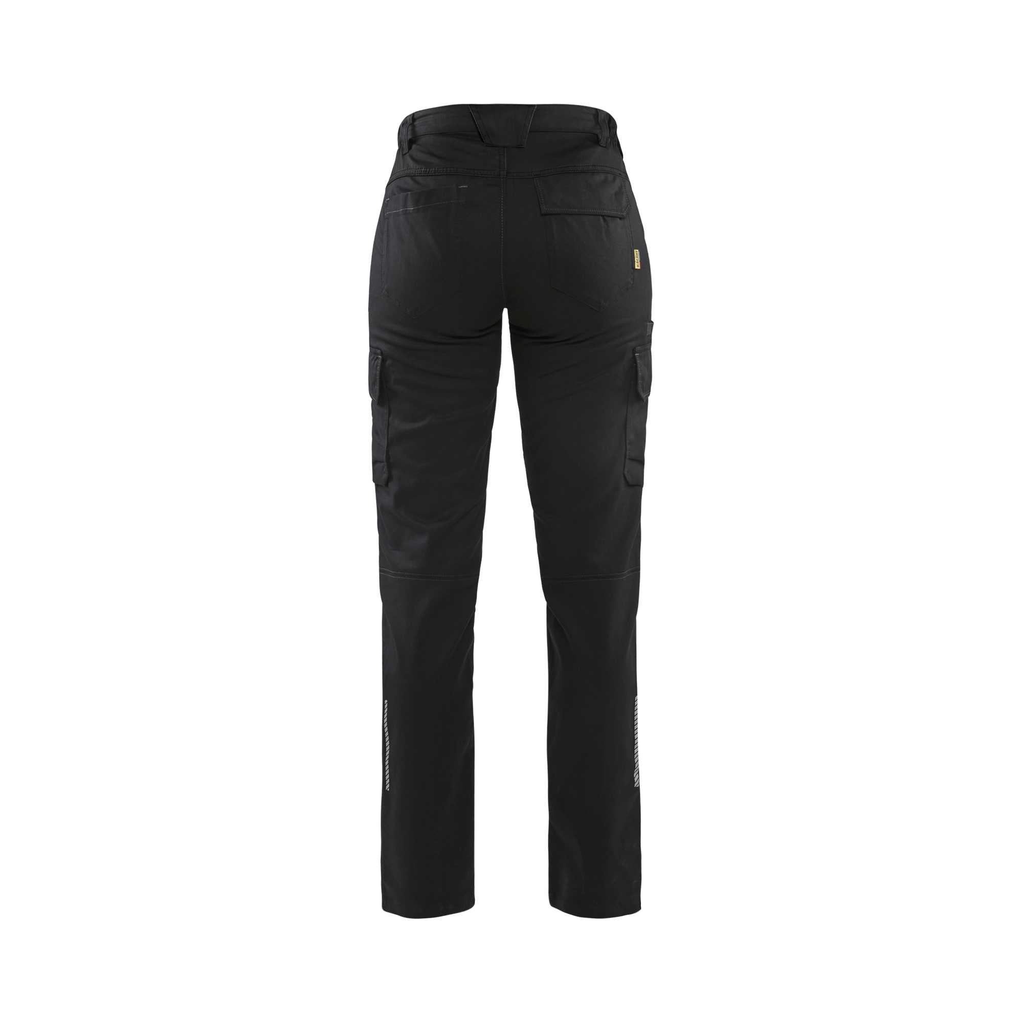 BLAKLADER 71441832 pantaloni da lavoro da donna stretch alta visibilità riflettenti - tessuto twill