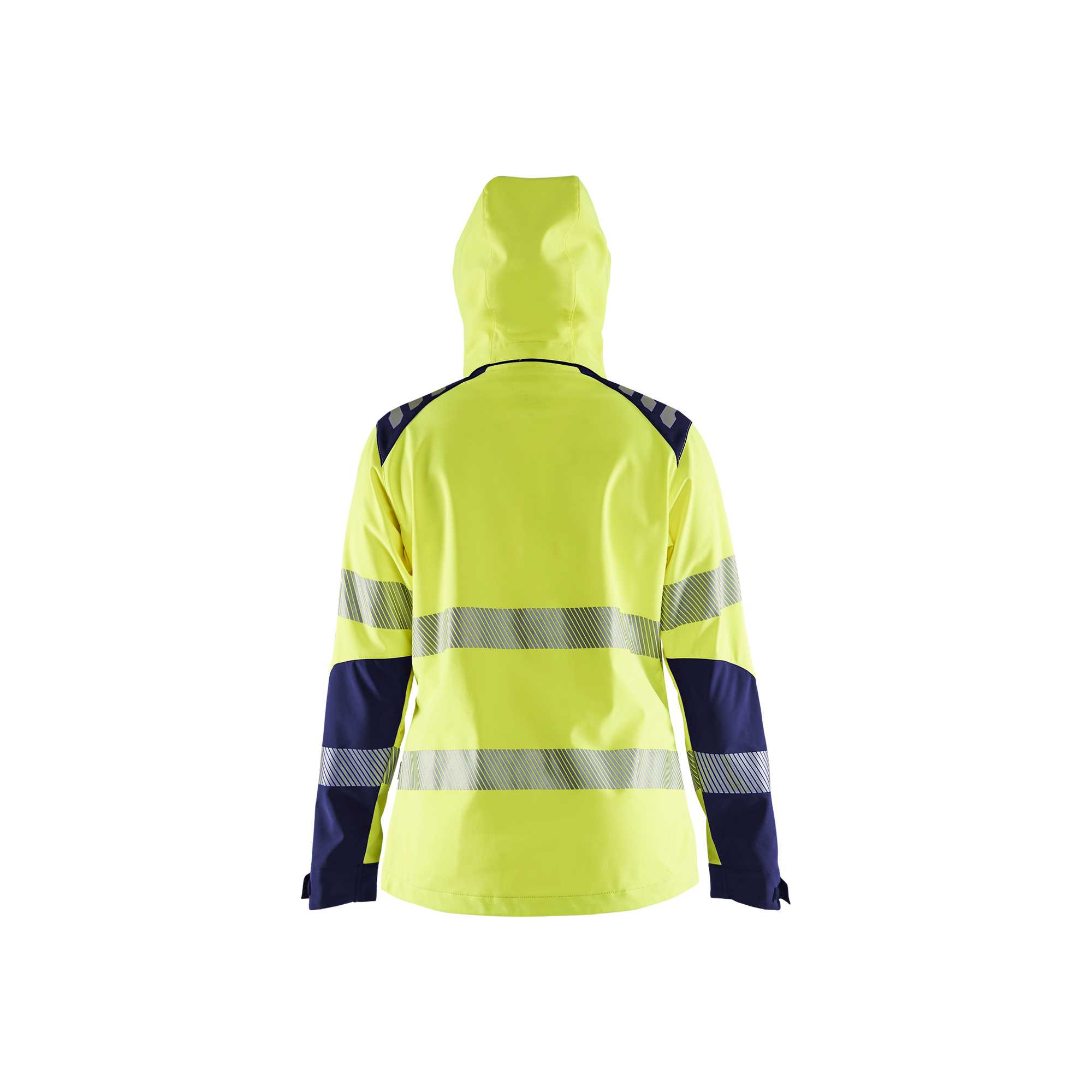 BLAKLADER 47912513 Women's Hi Vis Softshell Jacket Hi Vis Reflective Softshell Work Jacket WOMEN - Waterproof