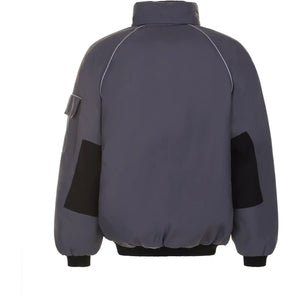 Planam Canvas 320 Winterblouson grau/schwarz S grau/schwarz - Produktbild ohne Model
