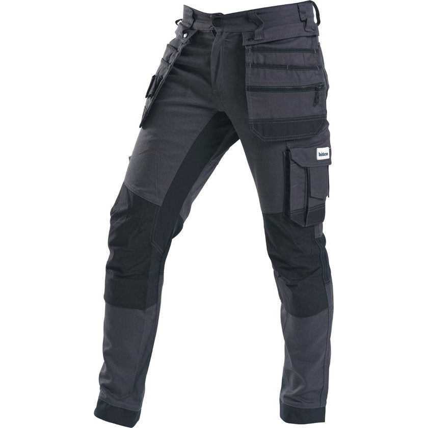 BITCO BTC16 Work Pants - Water-Repellent - Stretch Fabric - Reinforced Knees - Image 8