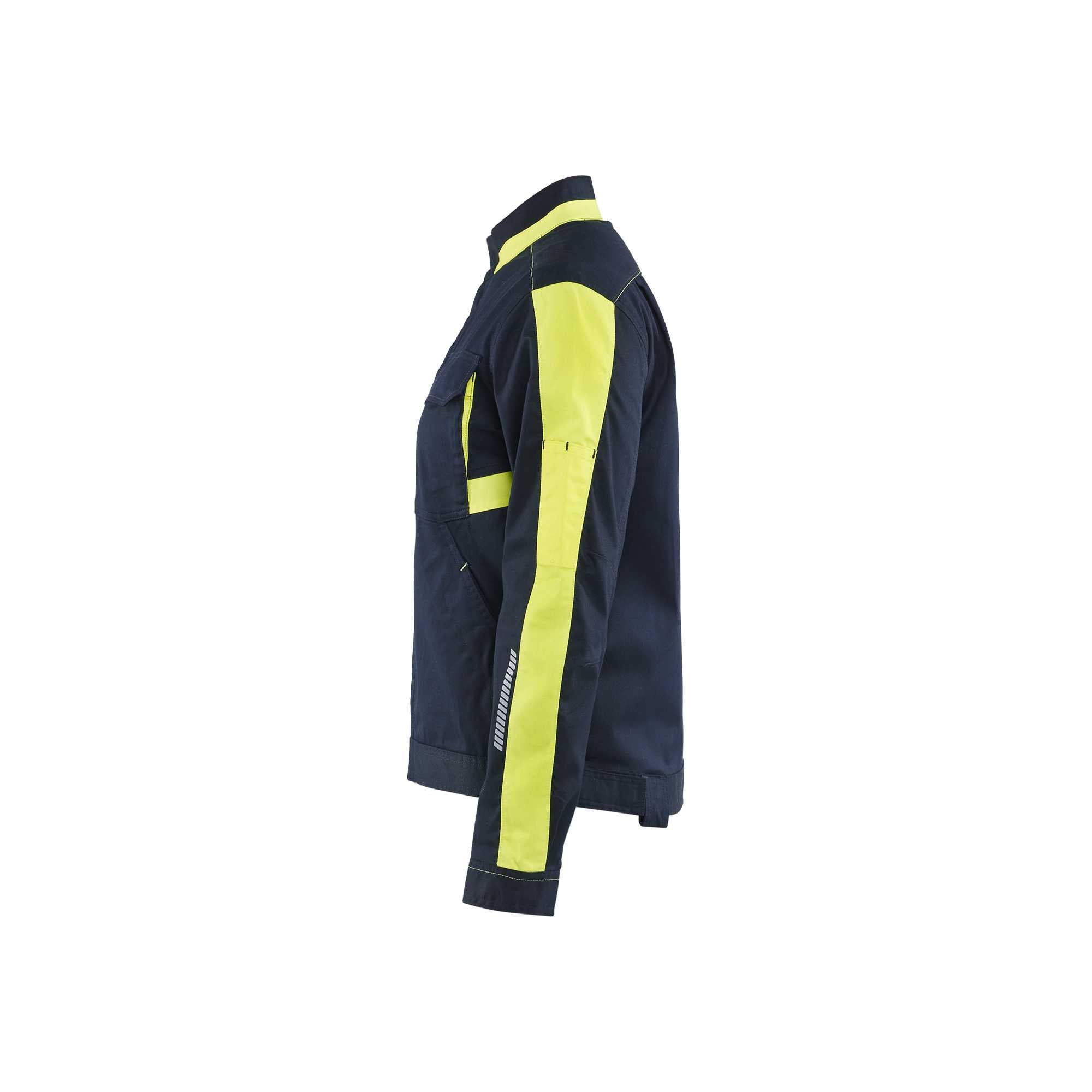 BLAKLADER 44431832 Women’s Industry Jacket Stretch Hi Vis Reflective Work Jacket WOMEN - Stretch