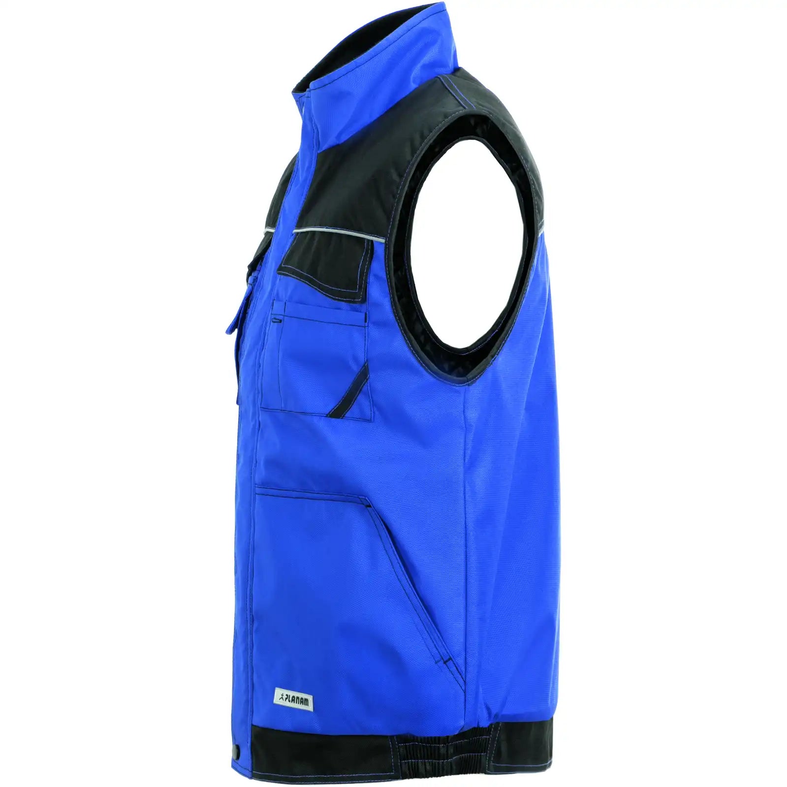 Planam Outdoor Dust Weste royalblau/schwarz S royalblau/schwarz - Produktbild ohne Model