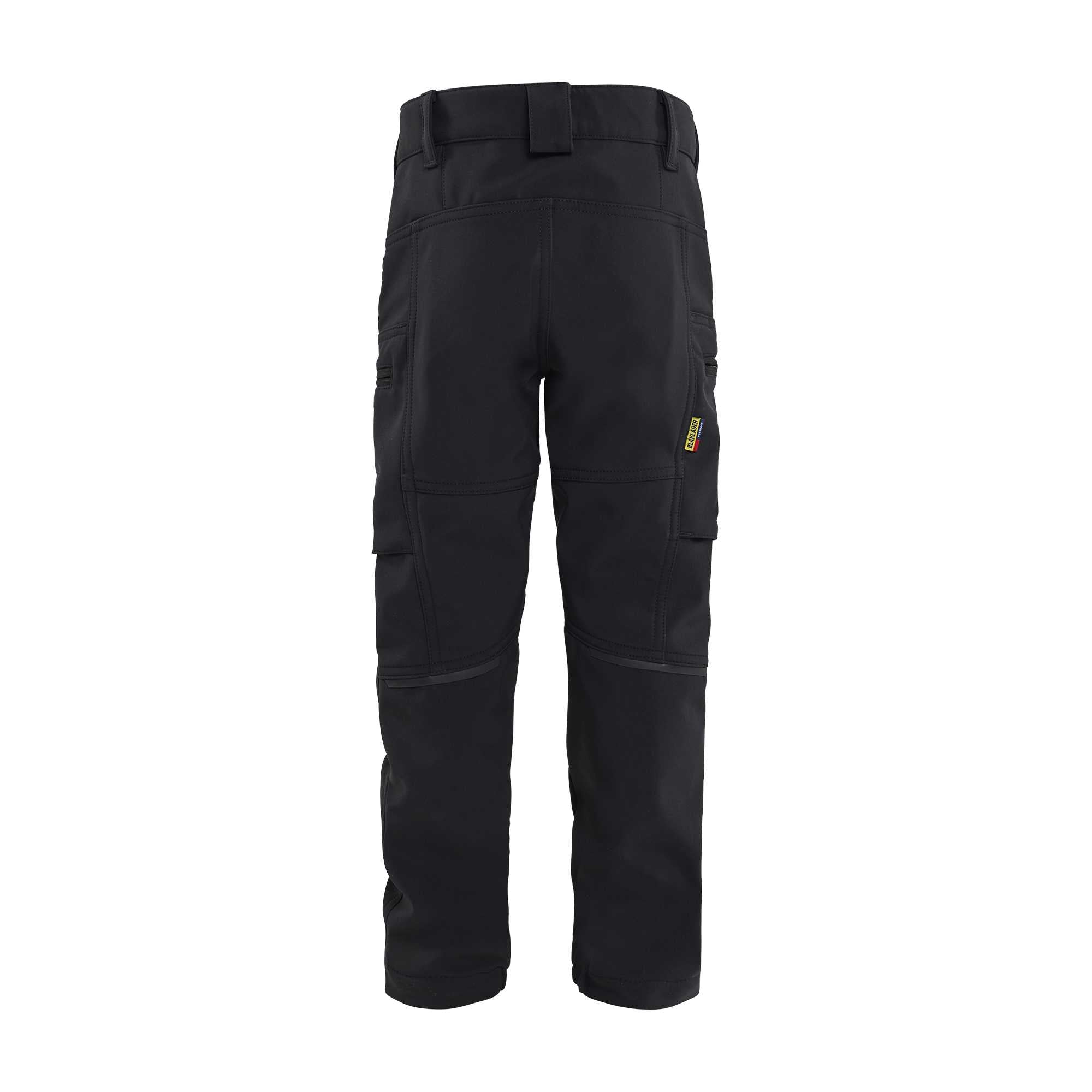 BLAKLADER 52202513 | Children’s Softshell Trousers Work Trousers Men - Waterproof