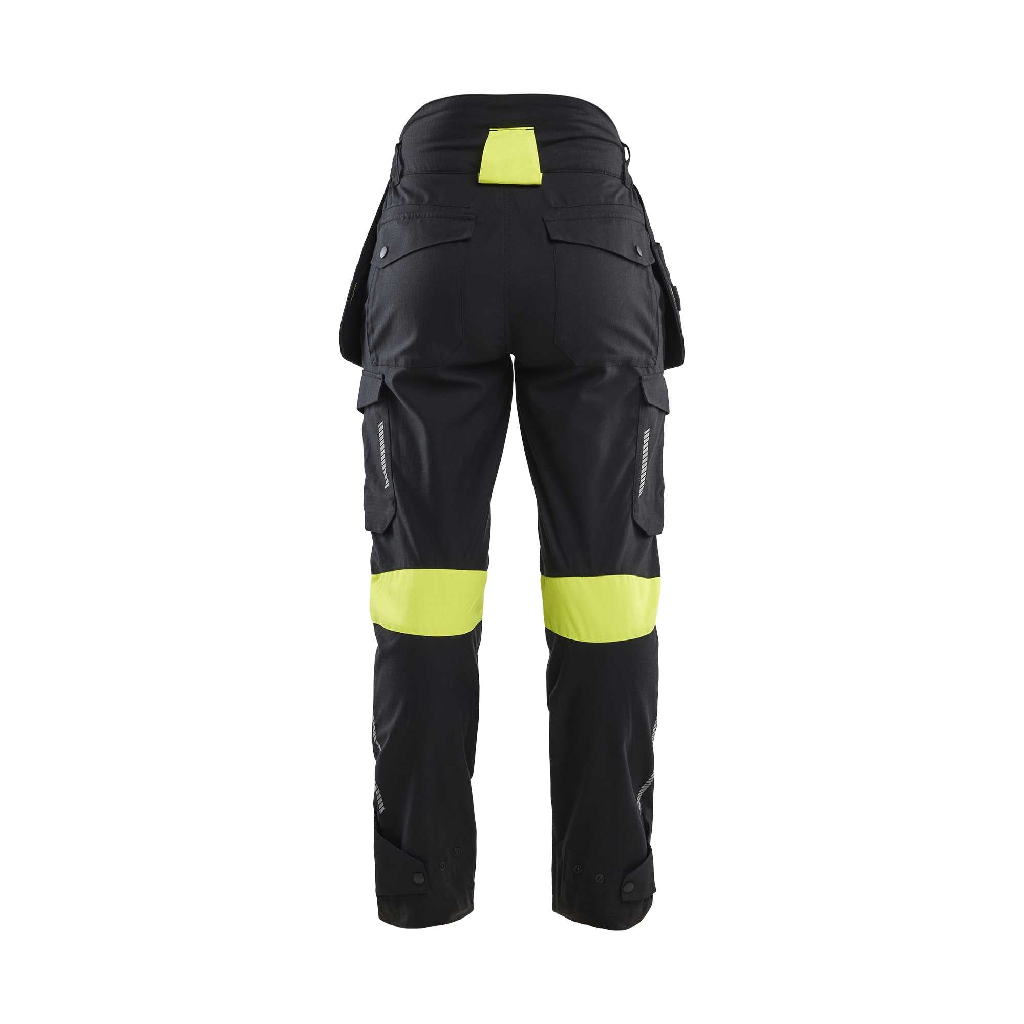 BLAKLADER 71081512 | Damen-Handwerker Inherent Hose Hi Vis Reflektierende Arbeitshose Damen - Ripstop-Gewebe