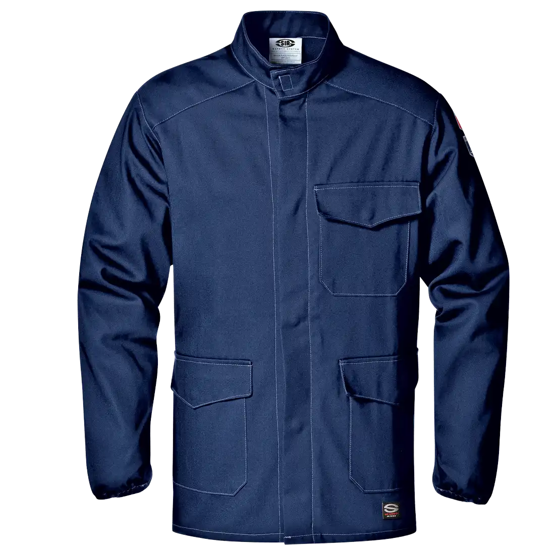 FLAME RETARDANT JACKET - Class 1 - Flame-Retardant Cotton - Elasticated Cuffs - Image 1