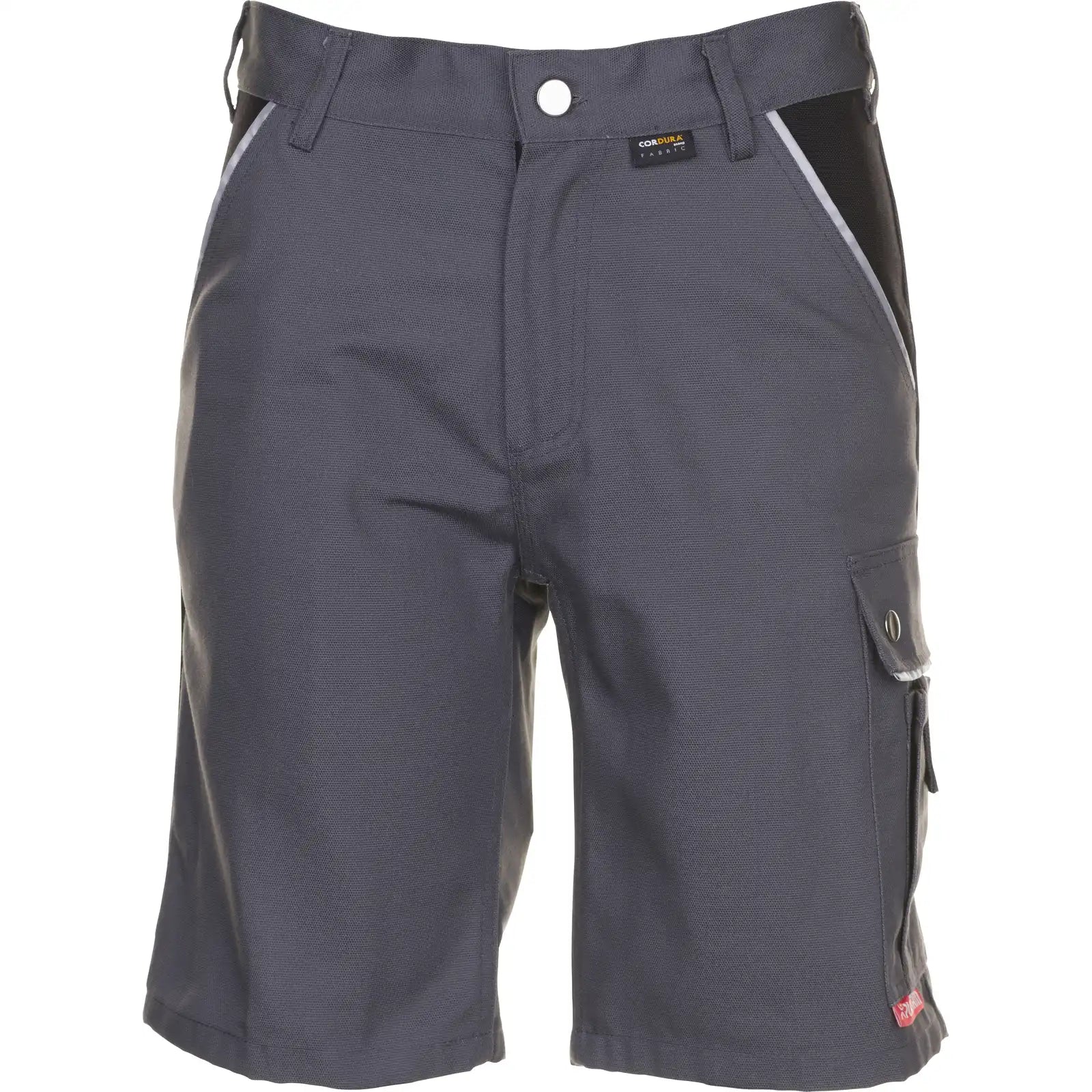 Planam Canvas 320 Shorts grau/schwarz S grau/schwarz - Vorschaubild