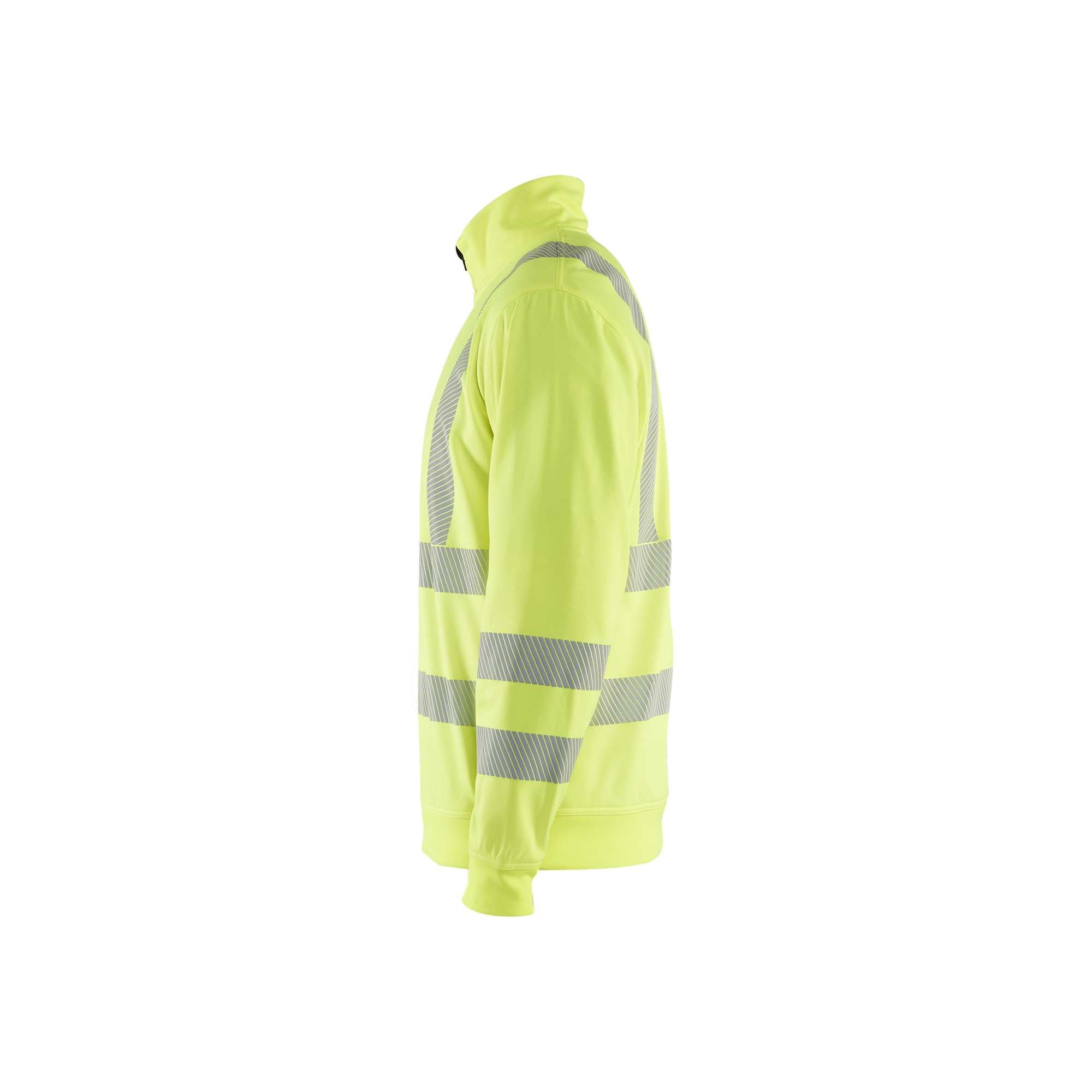 BLAKLADER 35642538 Hi Vis Reflective Half-zip Work Sweatshirt MEN - Breathable