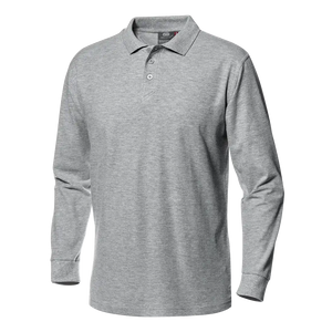 SIR SAFETY PIQUET Polo Langarm Arbeits-Poloshirt HERREN - 100% Baumwolle