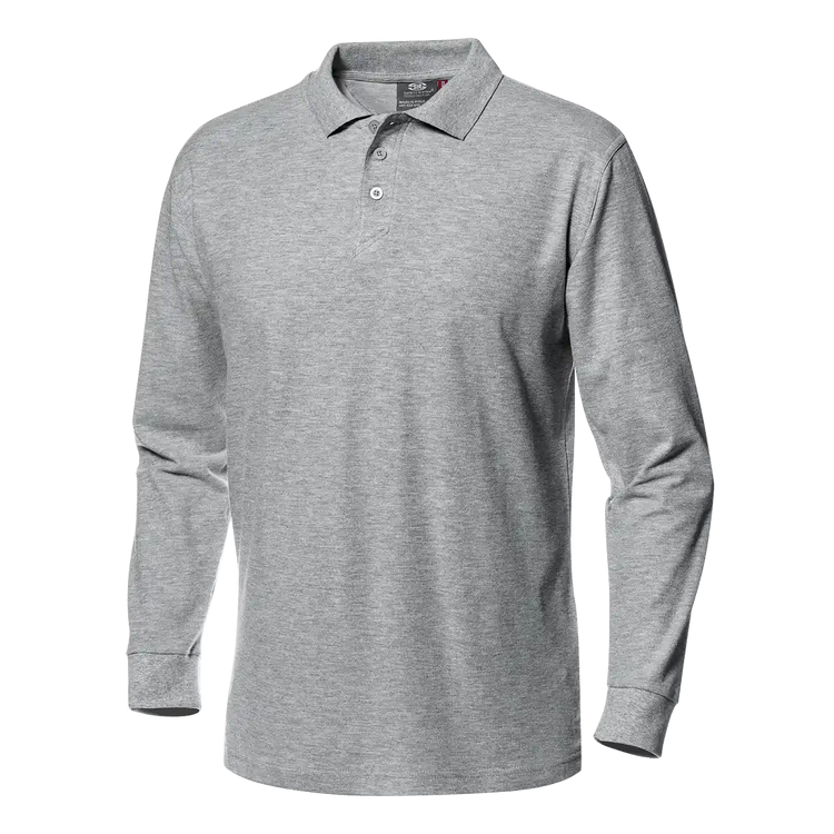 SIR SAFETY PIQUET Polo Langarm Arbeits-Poloshirt HERREN - 100% Baumwolle