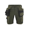 BLAKLADER 71331832 | Women's Craftsman shorts stretch Work Shorts Women - 2 Way Stretch