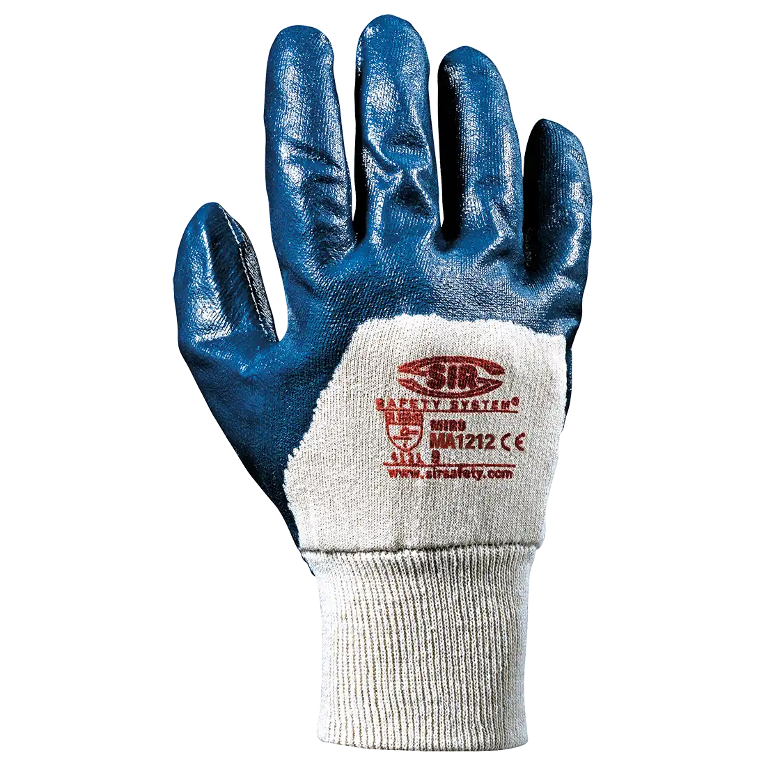 Gants de travail SIR SAFETY MIRÒ AREATED - enduits NBR - 12 paires